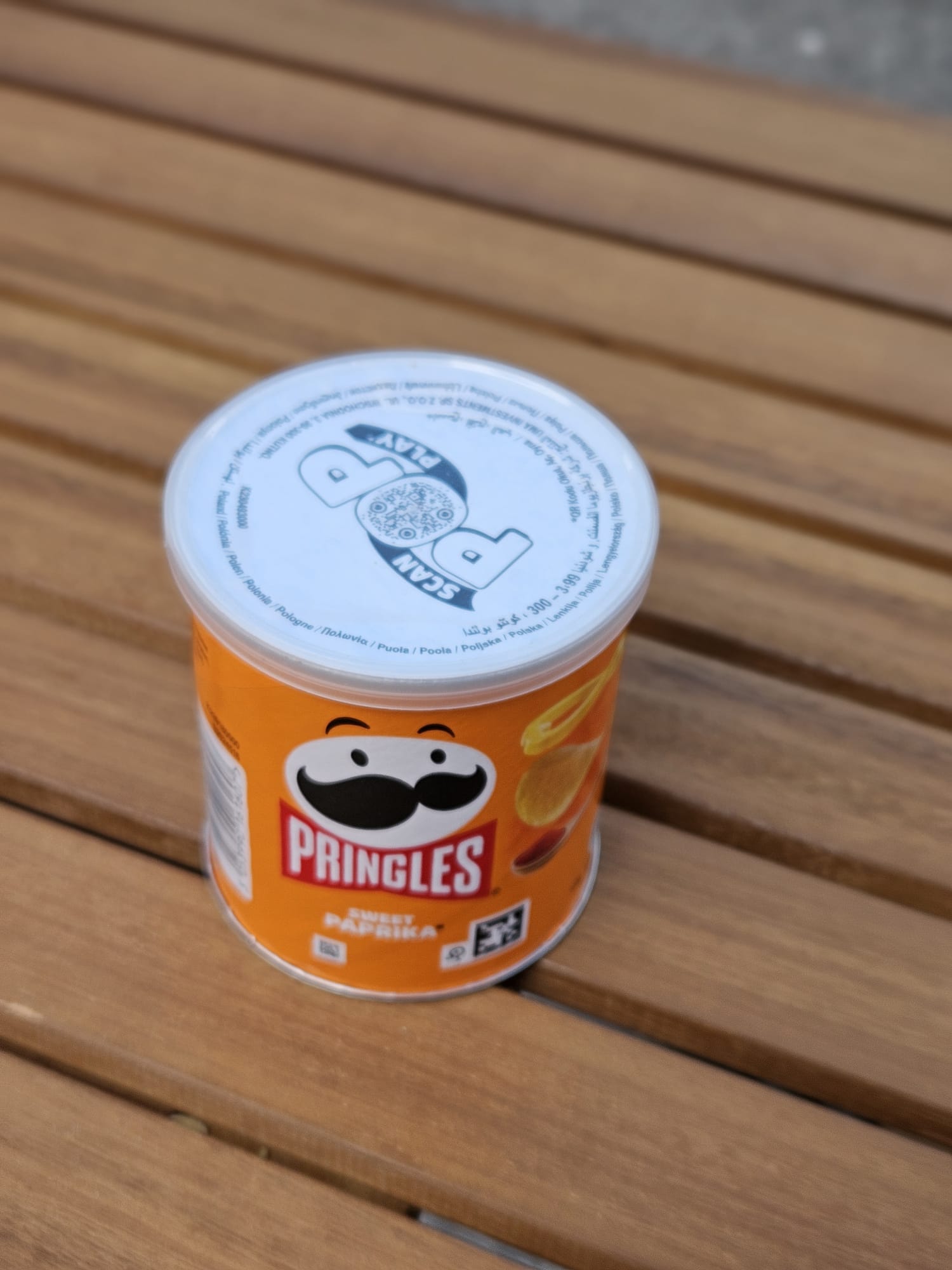 Pringles sweet paprika